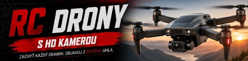 drony s hd kamerou
